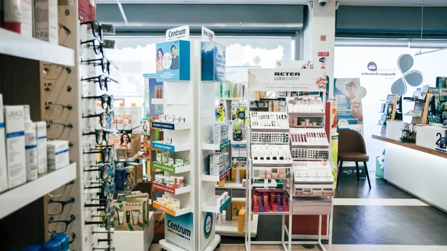Interior e exposição de produtos